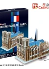 Cubic Fun 3D 40 Parça Puzzle Notre Dame Kilisesi - Fransa