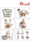 Cubic Fun 3D 46 Parça Puzzle Belem Kulesi - Portekiz