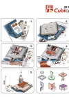 Cubic Fun 3D 66 Parça Puzzle Kız Kulesi