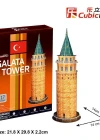 Cubic Fun 3D 17 Parça Puzzle Galata Kulesi