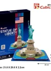 Cubic Fun 3D 39 Parça Puzzle Özgürlük Anıtı - ABD