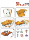 Cubic Fun 3D 58 Parça Puzzle Sydney Opera Binası - Avustralya
