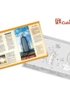 Cubic Fun 3D 44 Parça Puzzle Burç El Arap - Dubai