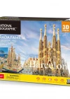 Cubic Fun National Geographic Serisi Sagrada Famillia 3D Puzzle