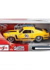 Maisto Ford Mustang Boss 1970 1:24 Model Araba Pro Rodz Sarı