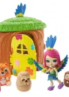 Enchantimals Secret Besties Papağan Peekinin Ağaç Evi Oyun Seti