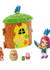 Enchantimals Secret Besties Papağan Peekinin Ağaç Evi Oyun Seti