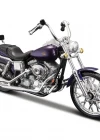 Maisto Harley Davidson 2001 FXDWG Dyna Wide Glide 1:18 Model Moto