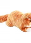 Animals Of The World Yatan Kahverengi Tekir Kedi Peluş Oyuncak 34