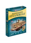 Cubic Fun 3D 142 Parça Puzzle Mississippi Buharlı Gemisi