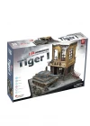Cubic Fun 3D 258 Parça Puzzle German Tiger I Mid Dioroma Set