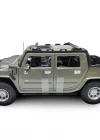 Maisto 2001 Hummer H2 SUT Concept 1:18 Model Araba Kum Yeşil