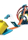 Hot Wheels Track Builder Üçlü Çember Aksiyonu Seti