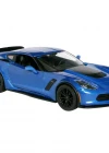Maisto 1/24 2015 Model Corvette Z06 Mavi