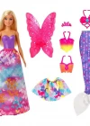 Barbie Dreamtopia Dönüşen Prenses Bebek Oyun Seti