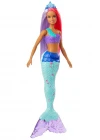 Barbie Dreamtopia Denizkızı Bebekler - Mor, Kızıl Saçlı
