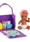 Barbie Bebek Bakıcısı Özellikli Minik Bebekler - Besleme ve Bez D