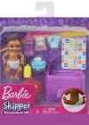 Barbie Bebek Bakıcısı Özellikli Minik Bebekler - Besleme ve Bez D