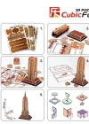 Cubic Fun 3D 39 Parça Puzzle Empire State Binası - ABD
