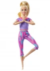 Barbie Sonsuz Hareket Bebeği - Sarışın, desenli taytlı