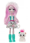 Enchantimals Popüler Karakter Bebekler - Sybill Snow Leopard ve F