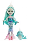 Enchantimals Popüler Karakter Bebekler - Naddie Narwhal ve Sword