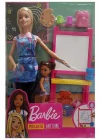 Barbie Resim Öğretmeni Oyun Seti GJM29