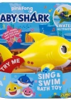 Baby Shark Sesli ve Yüzen Köpekbalığı Figür Sarı