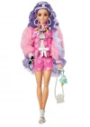 Barbie Extra - Mor Saçlı Bebek