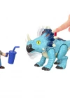 Imaginext Jurassic World Araçlar - Pachyrhinosaurus & Lowery