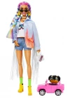 Barbie Extra Renkli Örgü Saçlı Bebek
