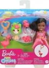 Barbie Kostümlü Chelsea ve Hayvacığı Oyun Setleri GJW30