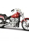 Maisto 1:18 Harley-Davidson 1984 FXST Softail Motorsiklet