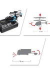 Silverlit Nano Falcon Kumandalı Helikopter ve TIR 3CH Siyah