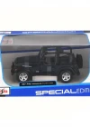 Maisto 1/27 Jeep Wrangler Rubicon Lacivert