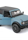 Maisto 1/24 2021 Model Ford Bronco Badlands Mavi