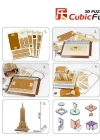 Cubic Fun 3D 55 Parça Puzzle Empire State Binası - ABD