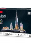 CubicFun Dubai 3D Puzzle 182 Parça LED Işıklı