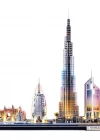 CubicFun Dubai 3D Puzzle 182 Parça LED Işıklı