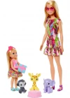 Barbie ve Chelsea Kayıp Doğum Günü Doğumgünü Oyun Seti Hayvan Figürleri ve Aksesuarları GTM82