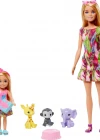 Barbie ve Chelsea Kayıp Doğum Günü Doğumgünü Oyun Seti Hayvan Figürleri ve Aksesuarları GTM82