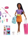Barbie Brooklyn Seyahatte Bebeği ve Aksesuarları