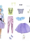 Barbie Extra Aksesuarlı Mavi Saçlı Model