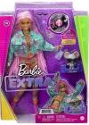 Barbie Extra Pembe Örgü Saçlı Bebek