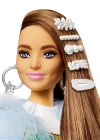 Barbie Extra Renkli Elbiseli Bebek