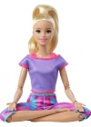 Barbie Sonsuz Hareket Bebeği - Sarışın, desenli taytlı