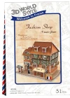 Cubic Fun 3D 31 Parça Puzzle Fransız Moda Mağazası