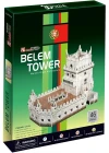Cubic Fun 3D 46 Parça Puzzle Belem Kulesi - Portekiz