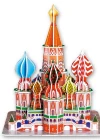 Cubic Fun 3D 47 Parça Puzzle St. Aziz Vasil Katedrali - Rusya