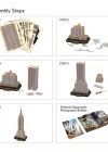 Cubic Fun National Geographic Serisi Empire State Binası 3D Puzzl